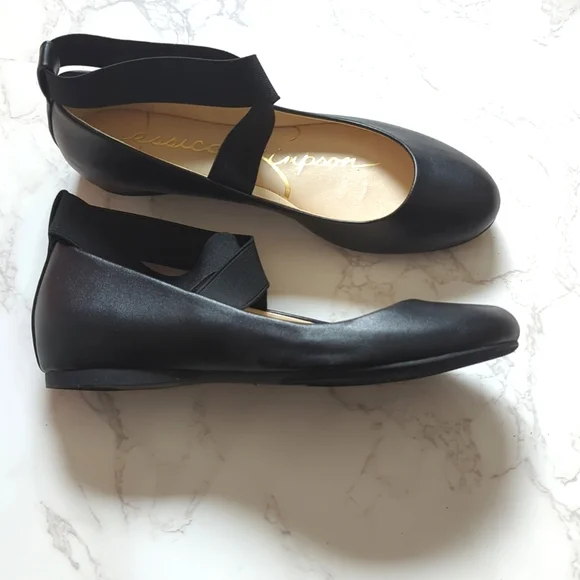 Simpson Mandayss Jessica Simpson Black Ballerina Flats Jessica